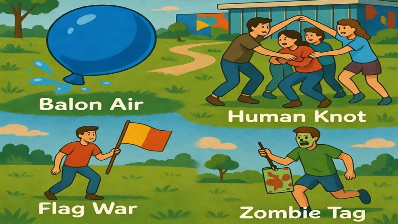 Games Outbound Lucu Bikin Ketawa Meledak: Dari Balon Air Sampai Zombie Tag, Pasti bikin Berkesan!