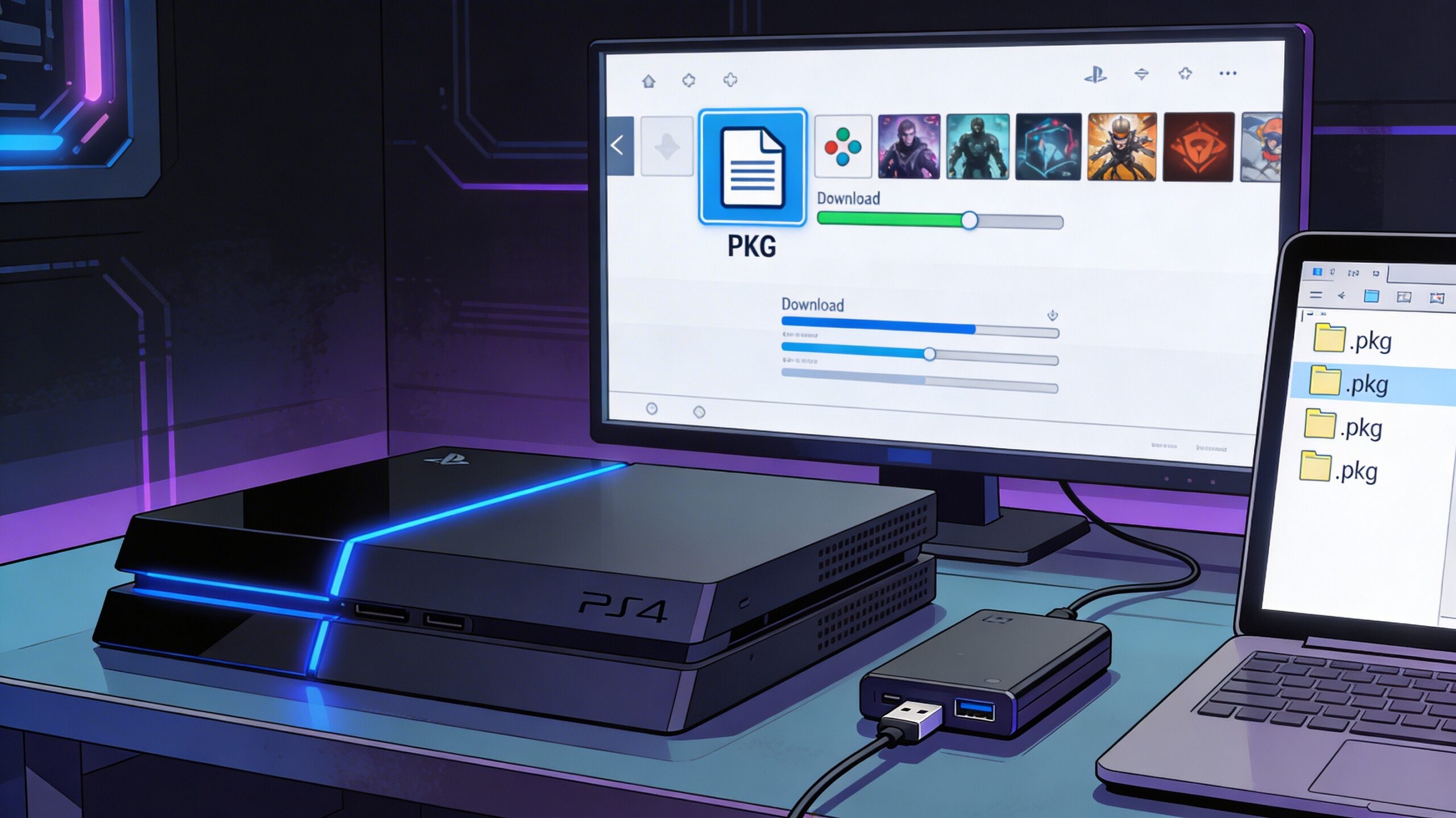 Cara Download Game PS4 PKG: Panduan Lengkap Cara Install di PS4 HEN untuk Pemula