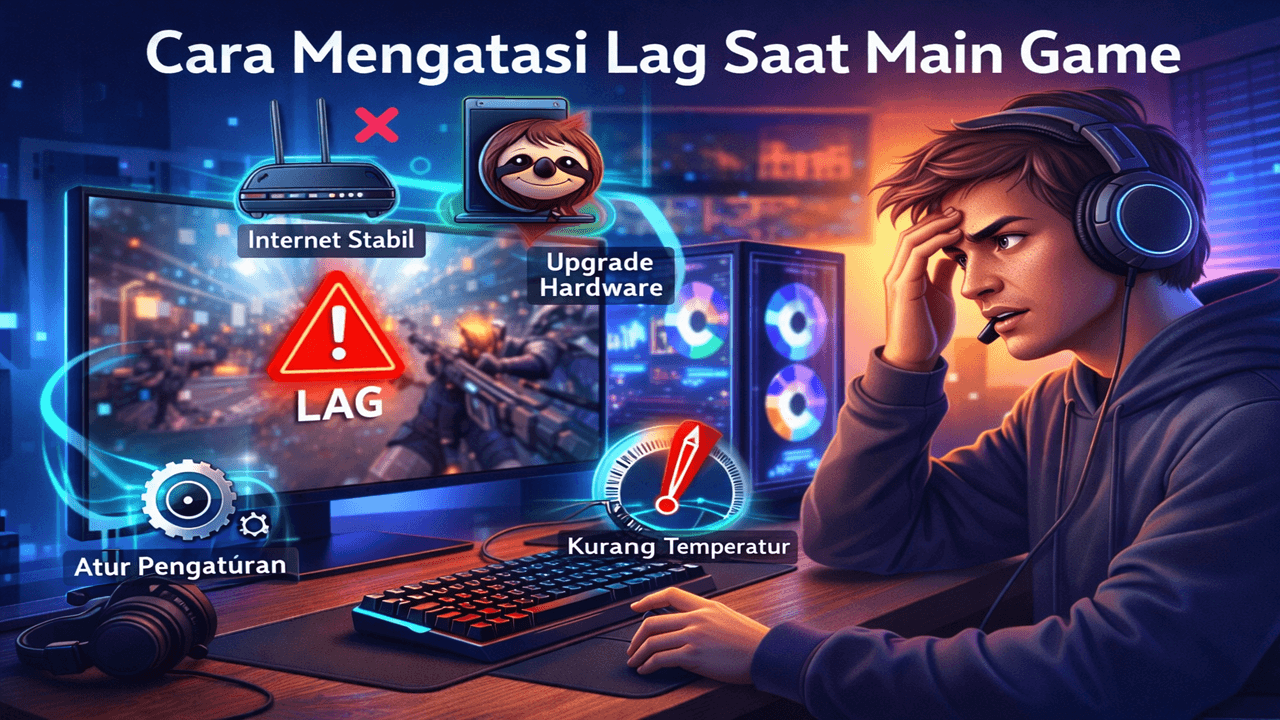 Cara Mengatasi Lag Saat Main Game