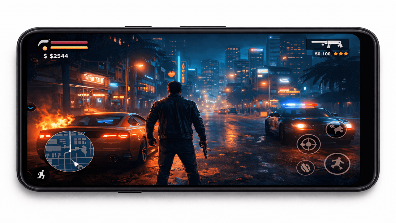 Game Android Mirip GTA Ukuran Kecil Terbaik 2026, Ringan dan Enggak Bikin HP Penuh