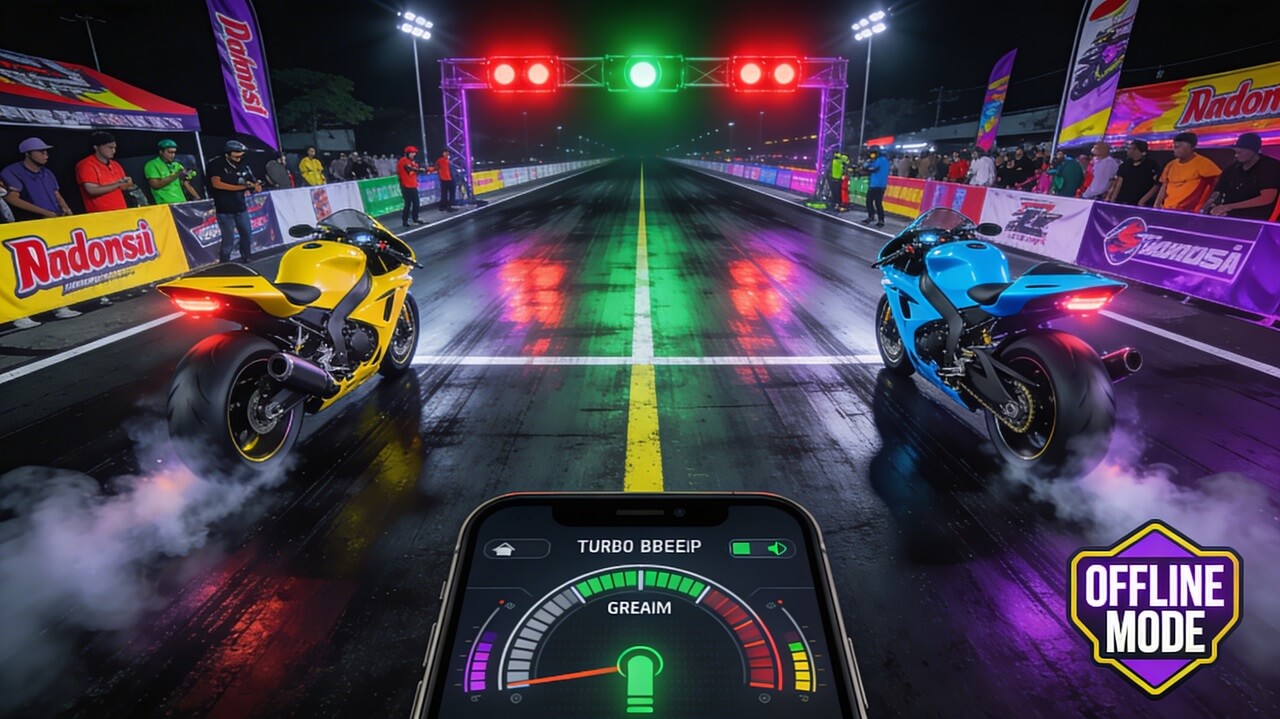 Rekomendasi Game Balap Motor Offline Terbaik