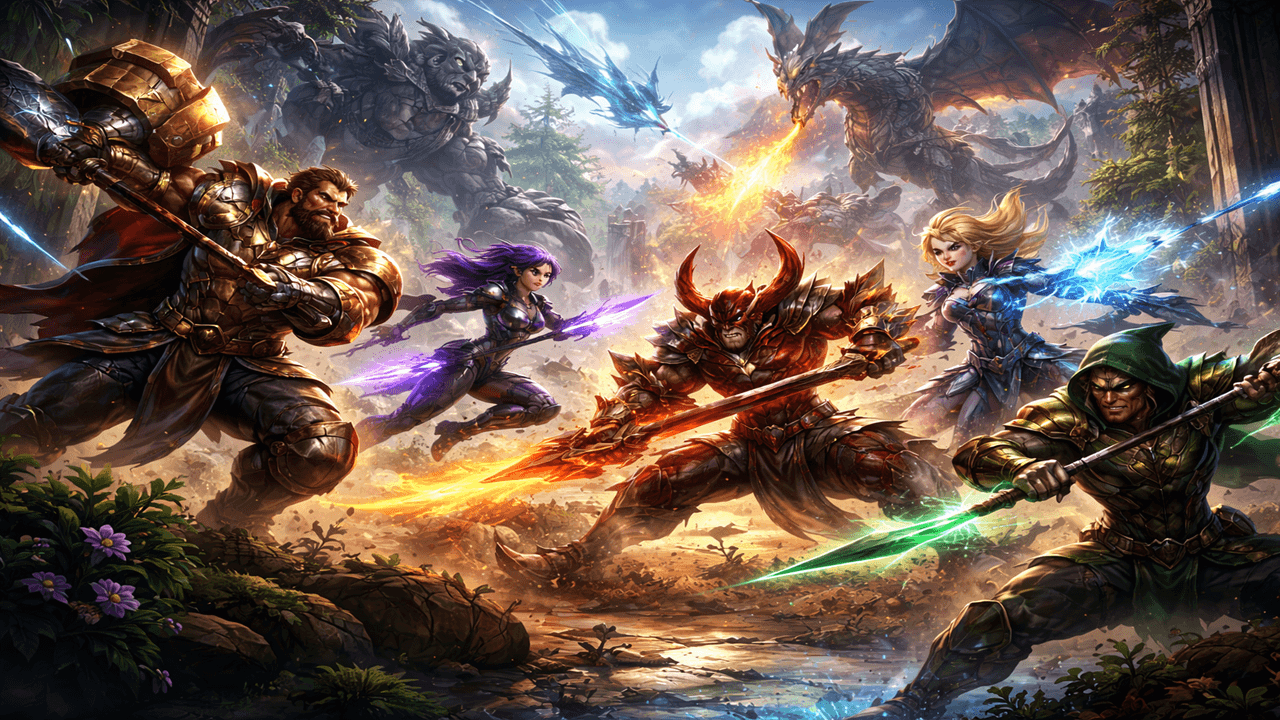 10 Game MOBA PC Gratis Terbaik yang Masih Seru Dimainkan Sampai Sekarang