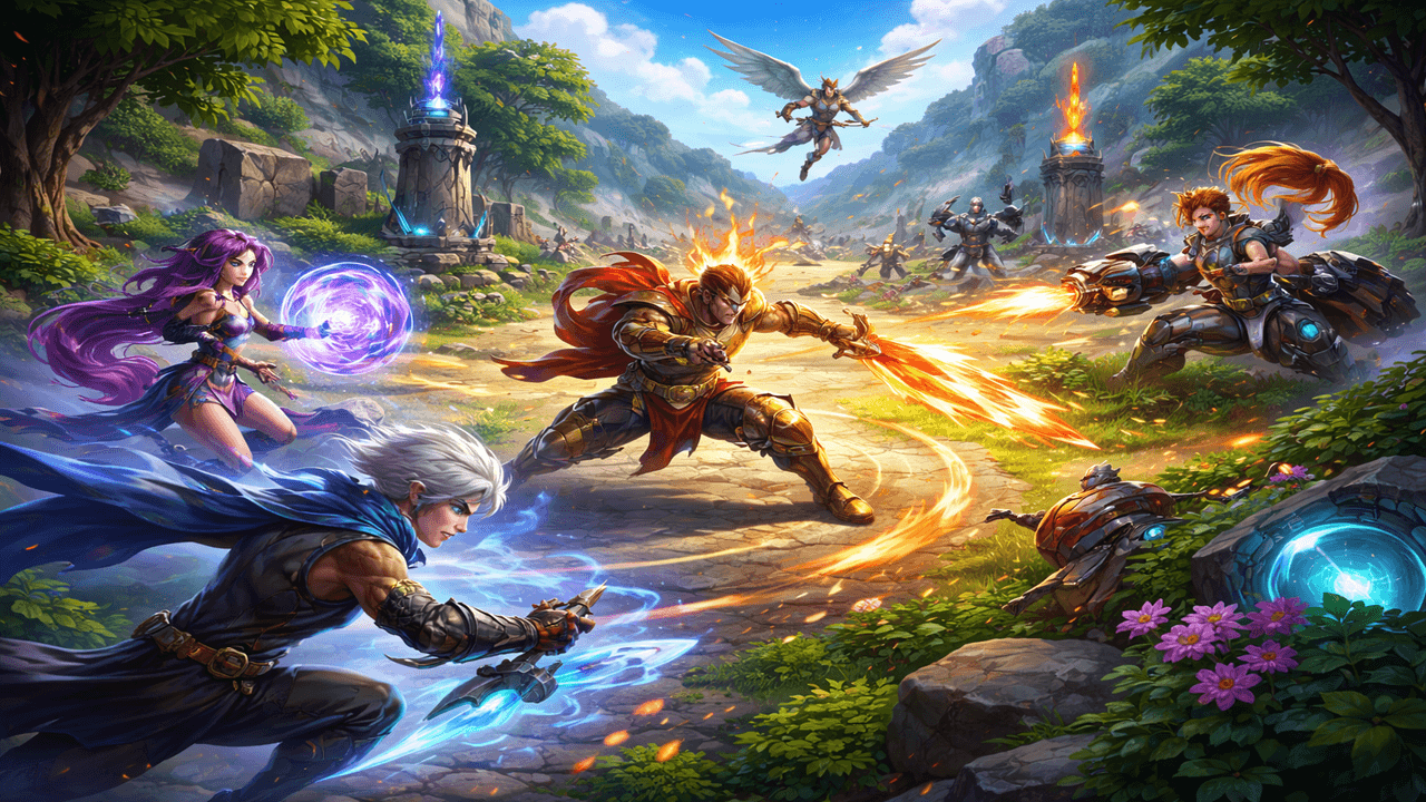 5 Game MOBA Selain ML yang Seru dan Wajib Kamu Coba
