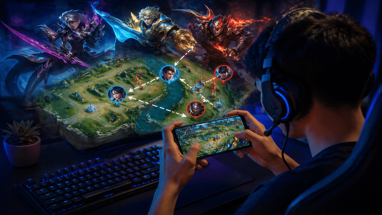 Cara Meningkatkan Skill Game MOBA agar Main Lebih Jago dan Konsisten