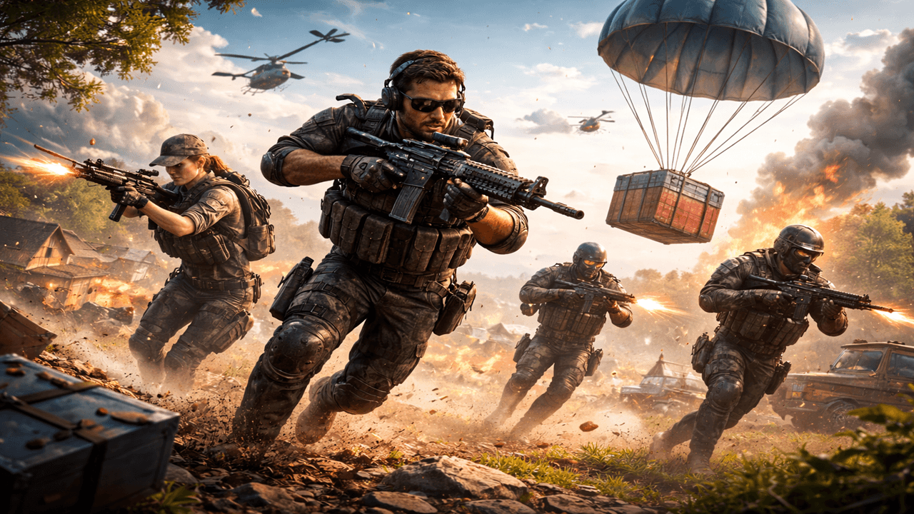 Cara dan Tips Bermain Game Battle Royale agar Sering Chicken Dinner